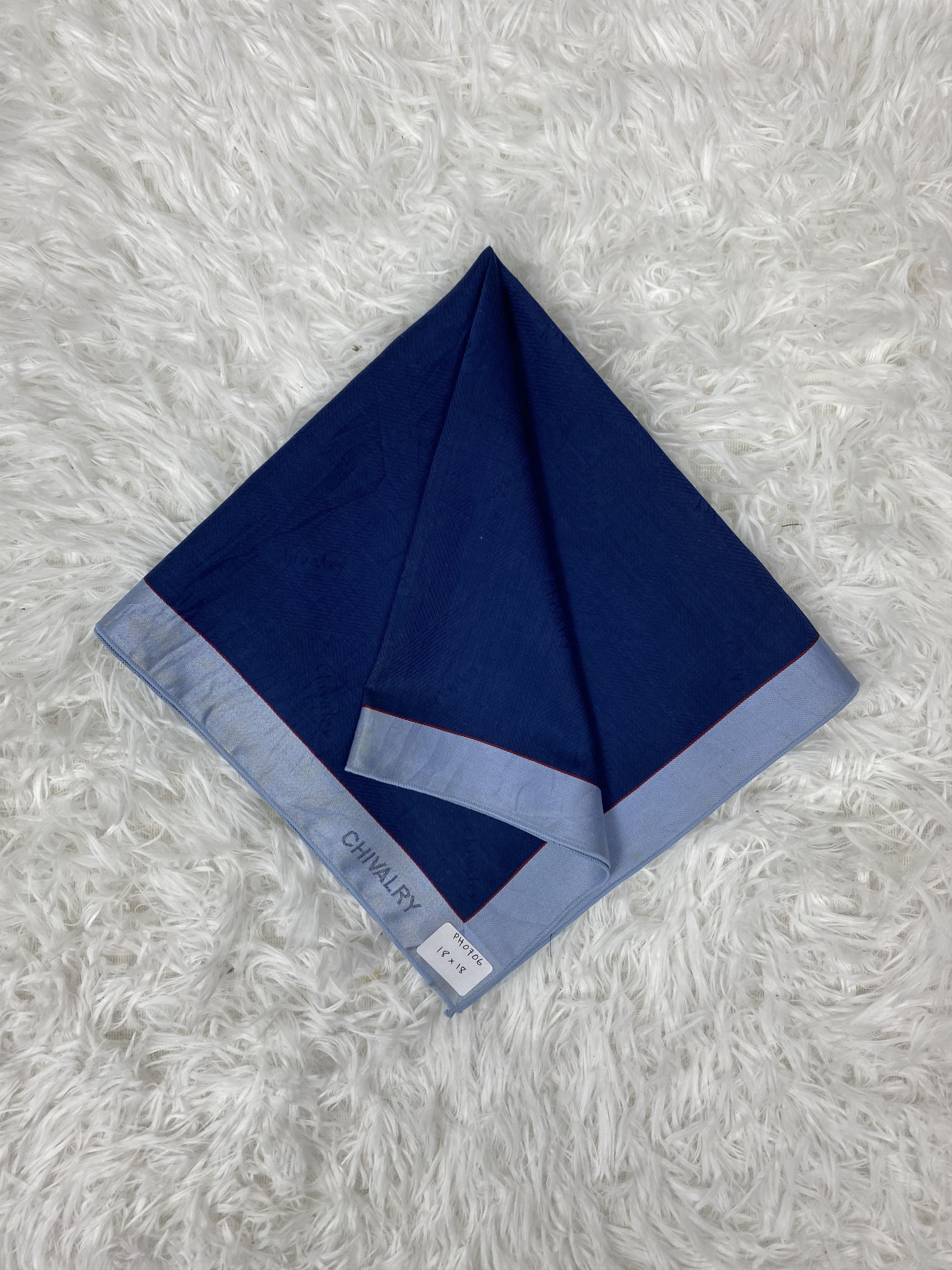 Vintage Vintage Chivalry Handkerchief Neckerchief PH0706 Size ONE SIZE - 1 Thumbnail