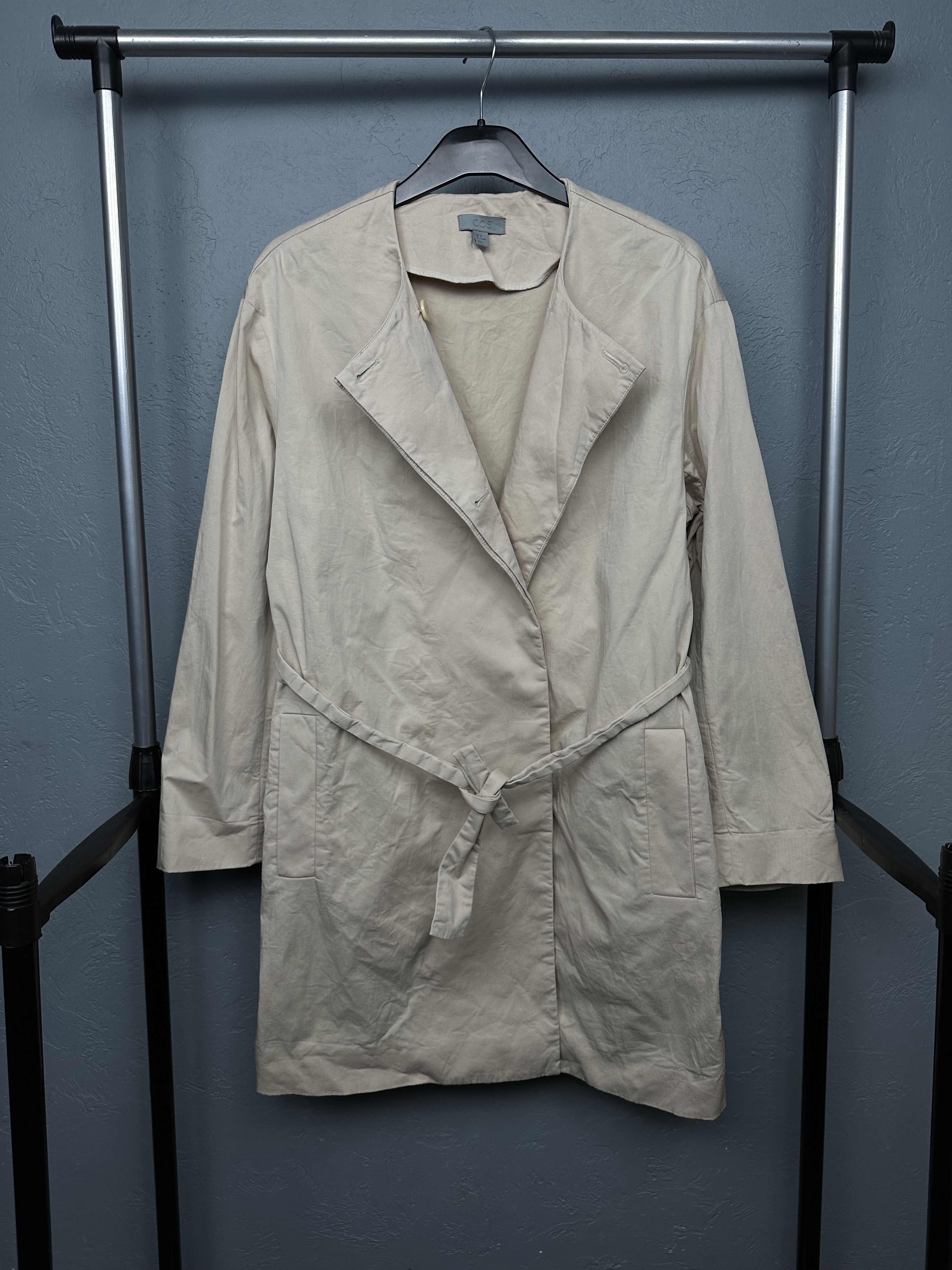 Cos Cos Womens Trench Coat Jacket Size M / US 6-8 / IT 42-44 - 1 Thumbnail