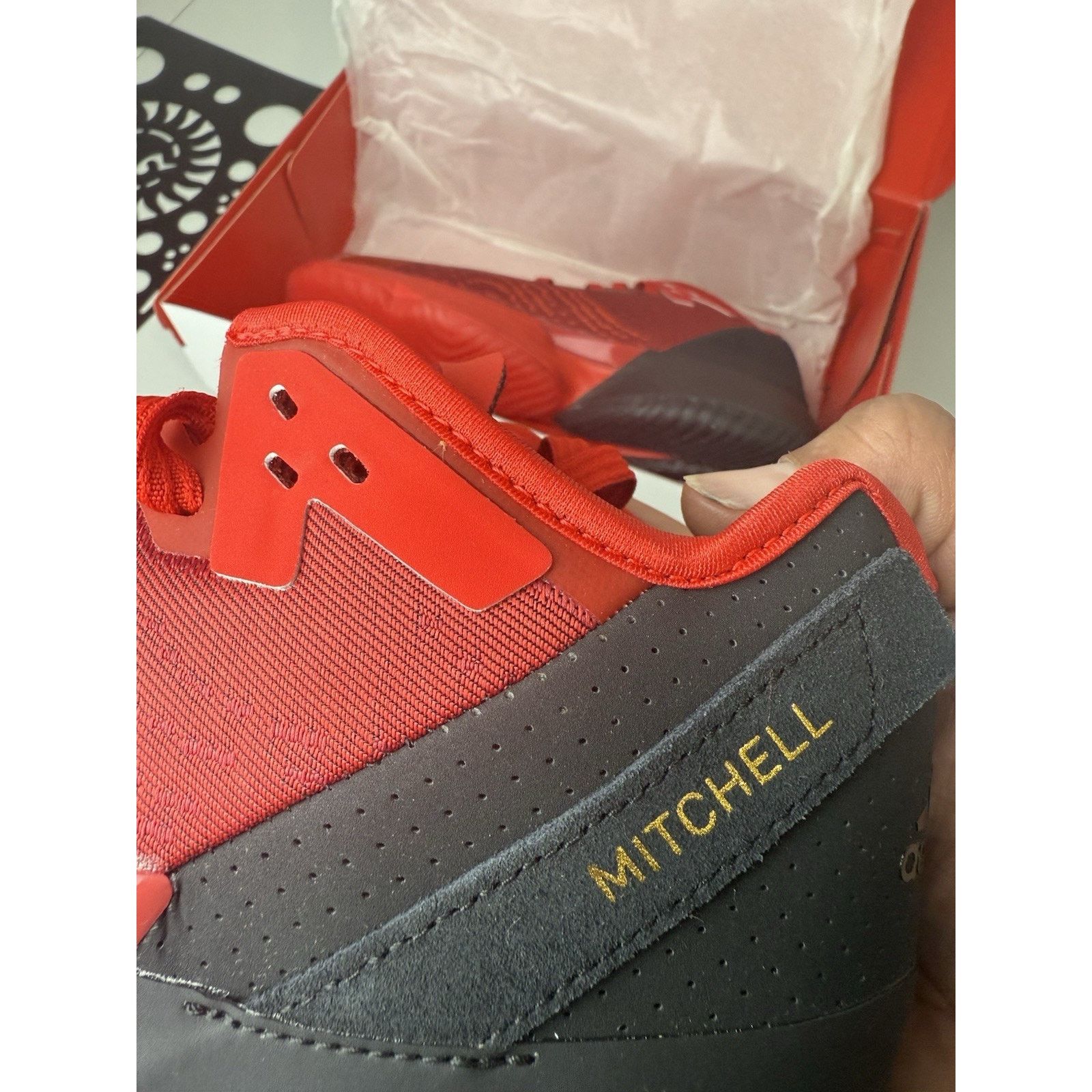 Adidas Red/Black Adidas D.O.N . Issue 4 Size US 12 / EU 45 - 10 Thumbnail