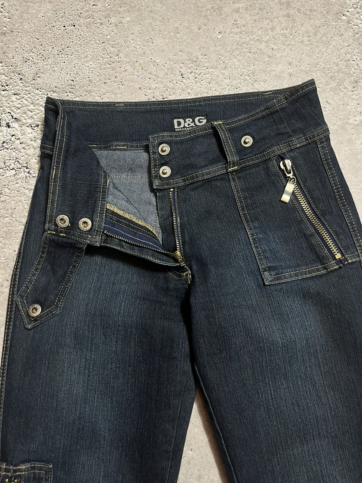 Japanese Brand × Vintage Vintage Dolce & Gabanna Woman’s Avant Garde Jeans Pants Size 28" / US 6 / IT 42 - 5 Thumbnail