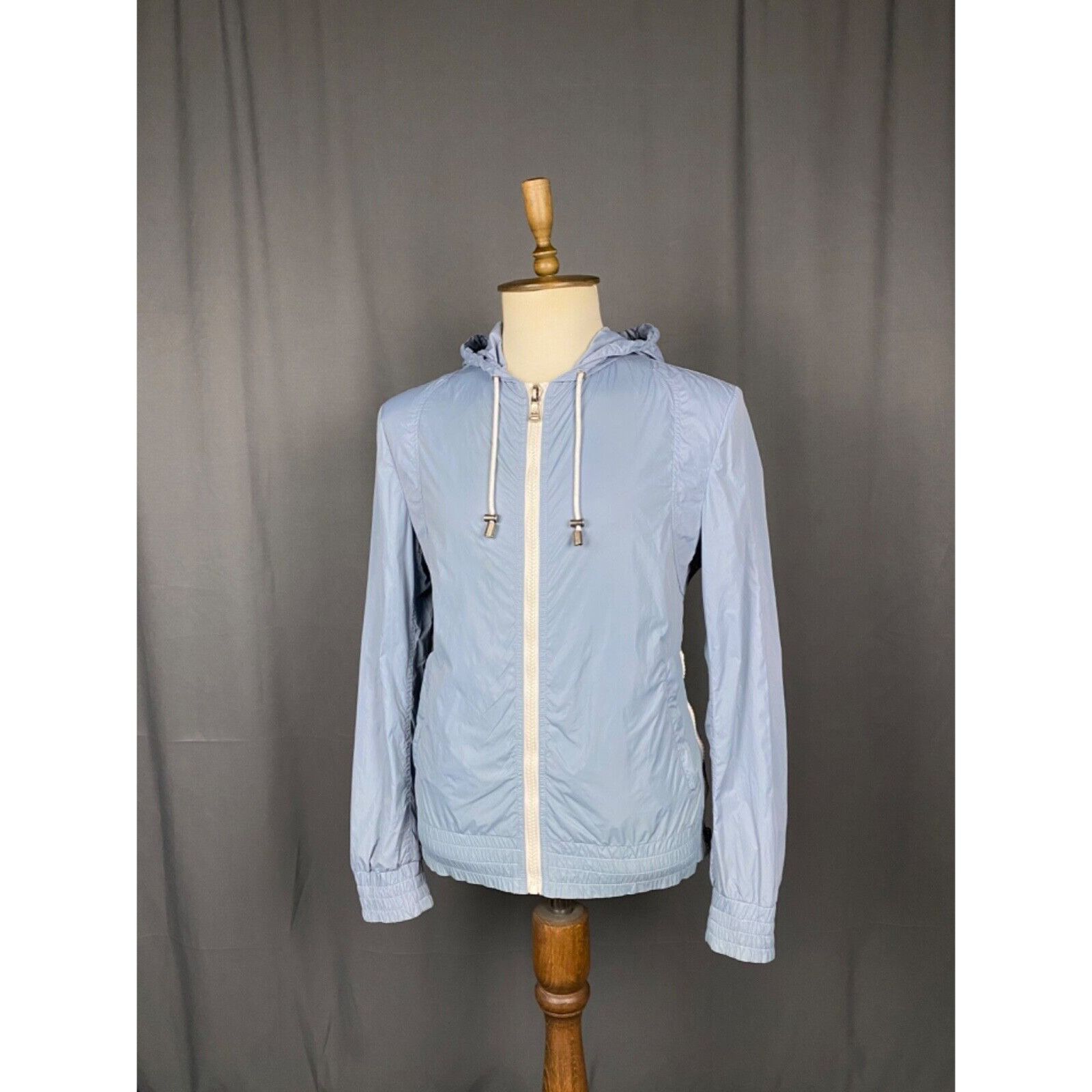 Dolce & Gabbana Dolce&Gabbana Men's Blue Windbreaker Jacket Size 50 Size US M / EU 48-50 / 2 - 2 Thumbnail
