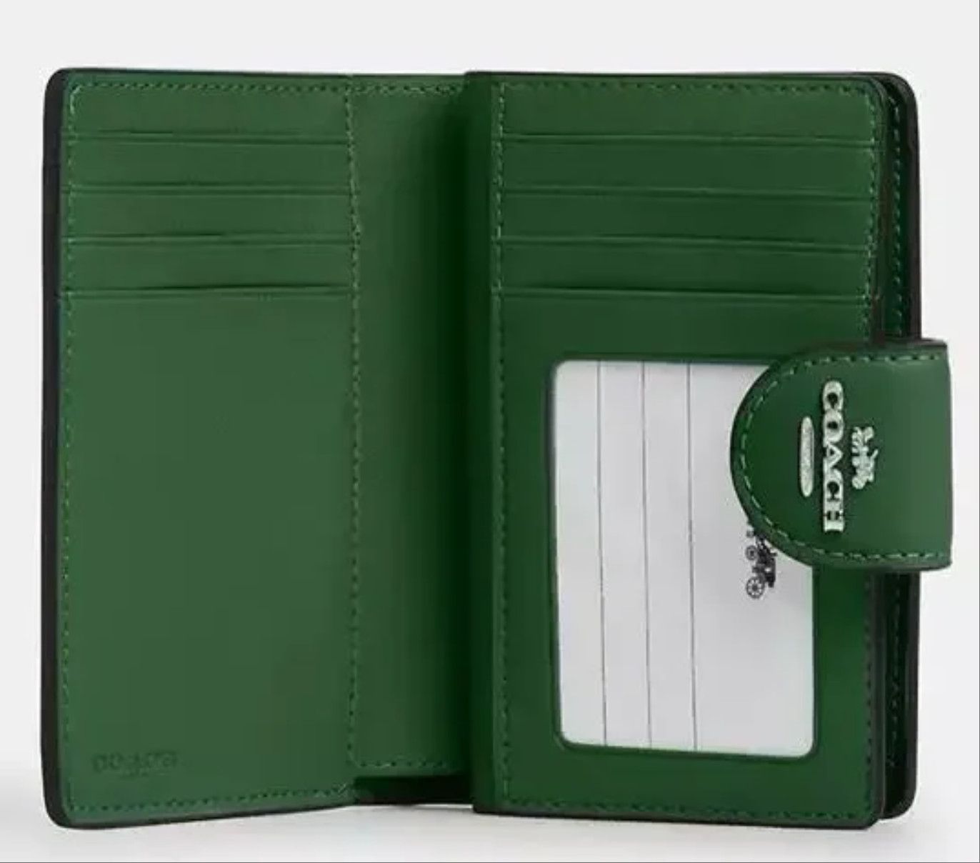 Coach NWT Coach Medium Corner Zip Wallet In Signature Canvas CW786 Size ONE SIZE - 9 Thumbnail