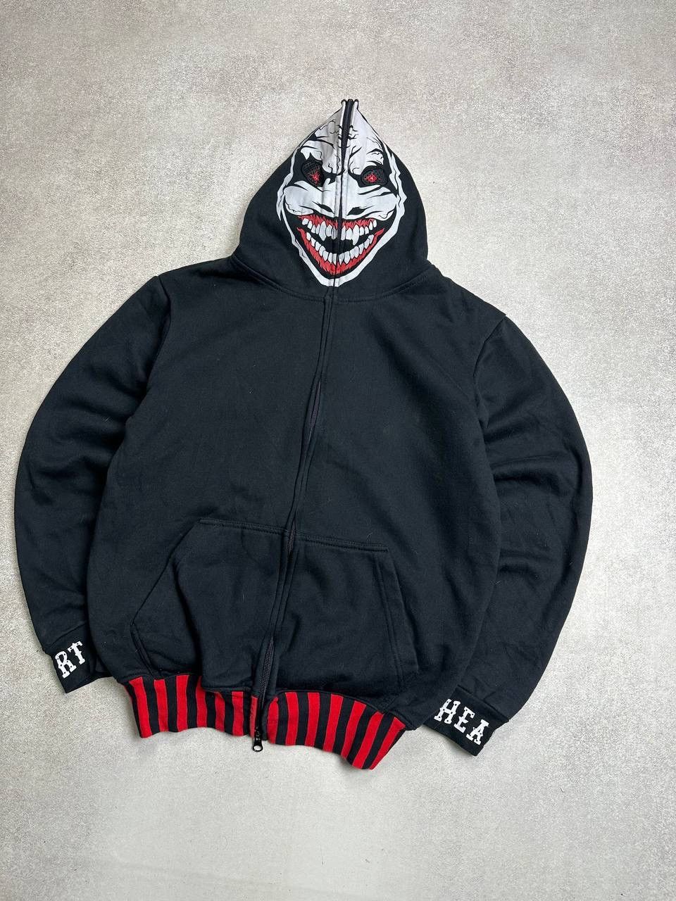 WWE Vintage WWE Wrestling Kevin Hart Mask Zip Hoodie Rare M Size US M / EU 48-50 / 2 - 2 Thumbnail