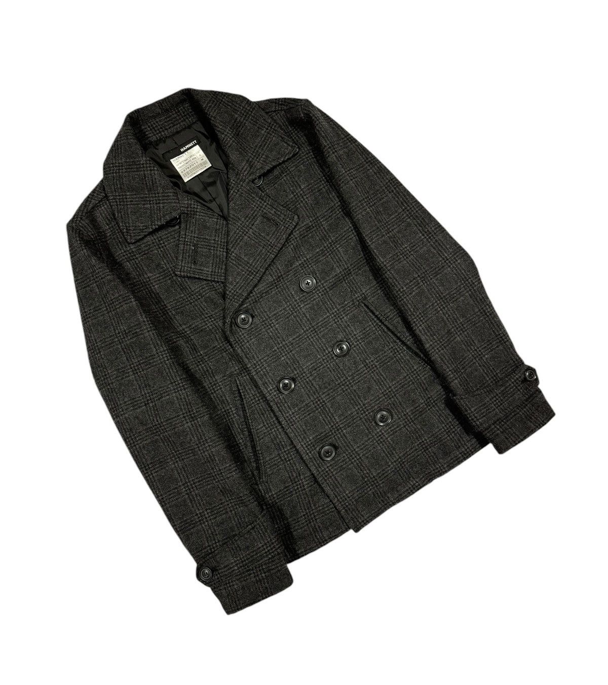 Katharine Hamnett London Vtg🔥Katharine Hamnett London Tartan Military Peacoat Size US M / EU 48-50 / 2 - 8 Thumbnail