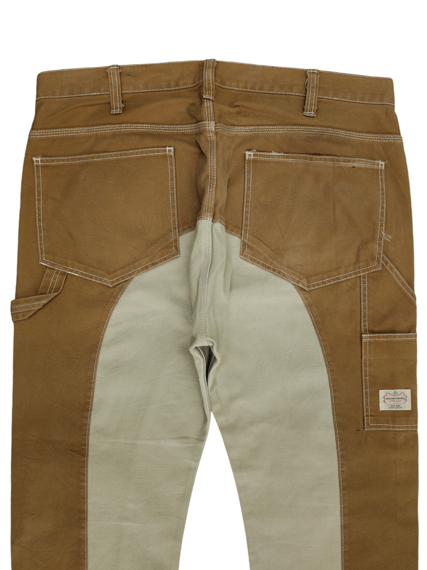 KOJIMA GENES Kojima Genes Japan Two Colour Duck Cotton Carpenter Jeans Size US 38 / EU 54 - 12 Thumbnail