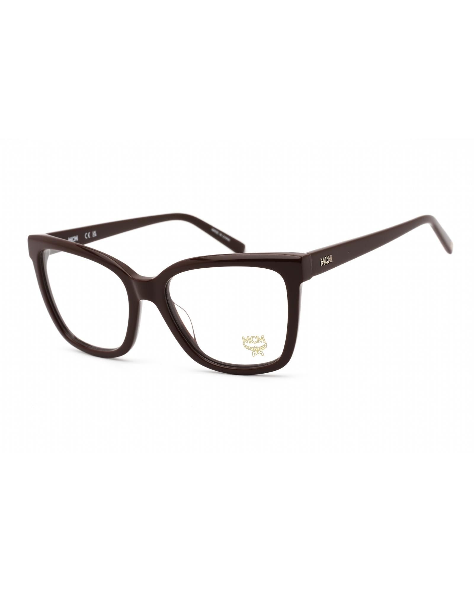 image of MCM2724 Eyeglasses Burgundy / Clear Lens, Women's