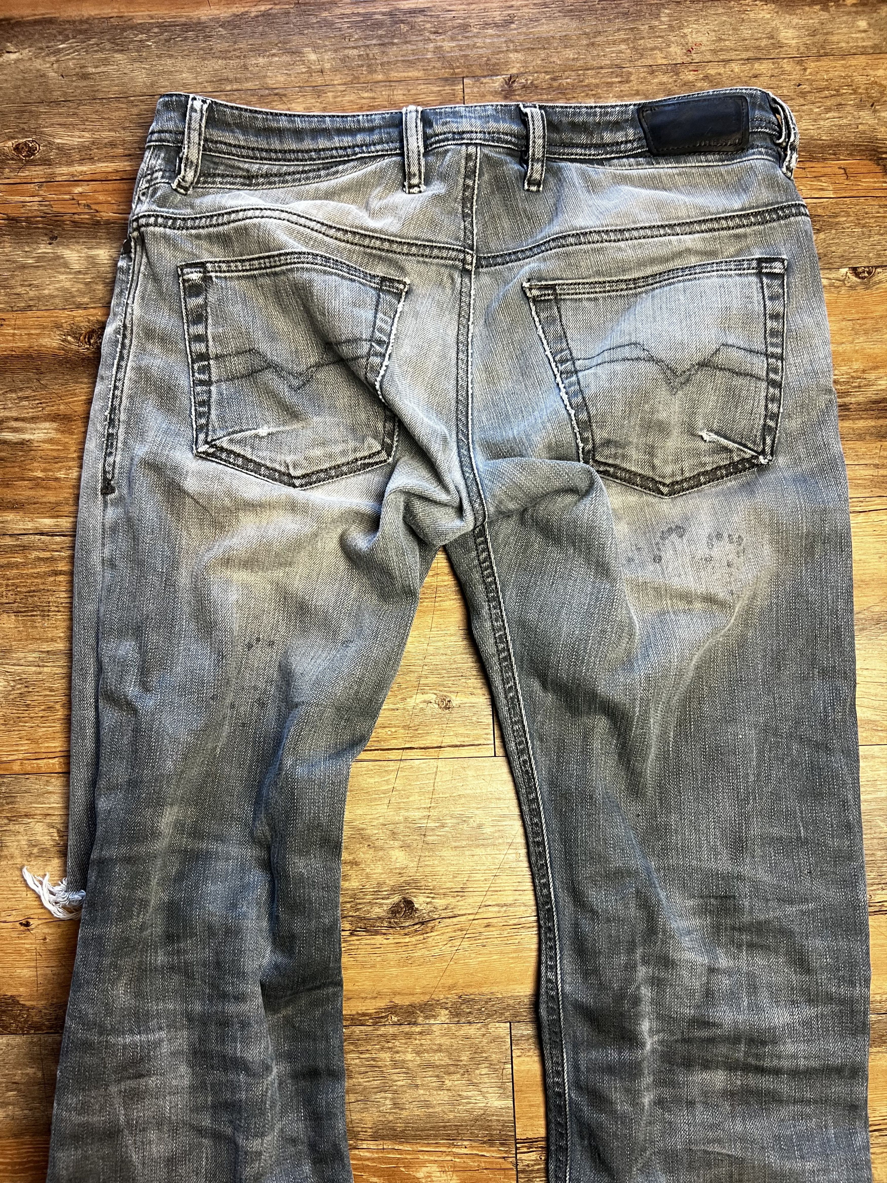 Diesel Vintage Diesel Denim Wash 0886A Stretch Shioner Jeans Size US 30 / EU 46 - 15 Thumbnail