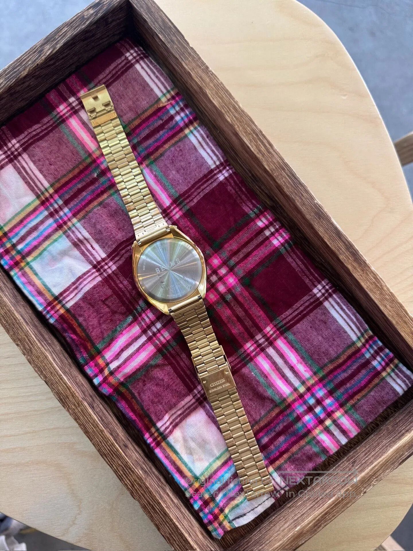 Beams Japan citizen x beams gold watch. Size ONE SIZE - 7 Thumbnail
