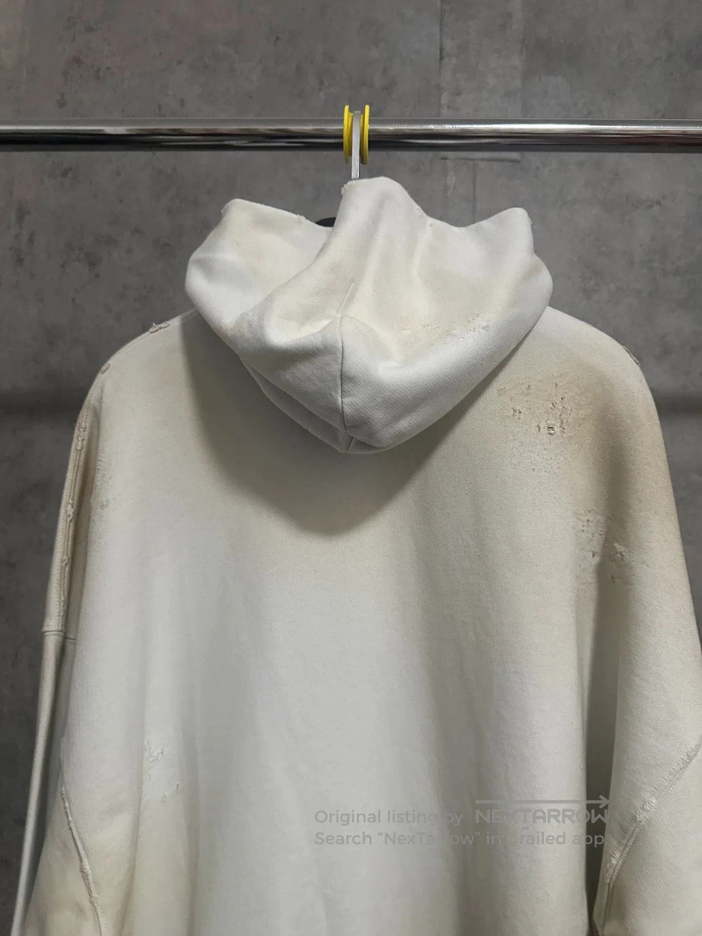 Balenciaga Balenciaga Manchester United Distressed Hoodie. Size US XL / EU 56 / 4 - 5 Thumbnail