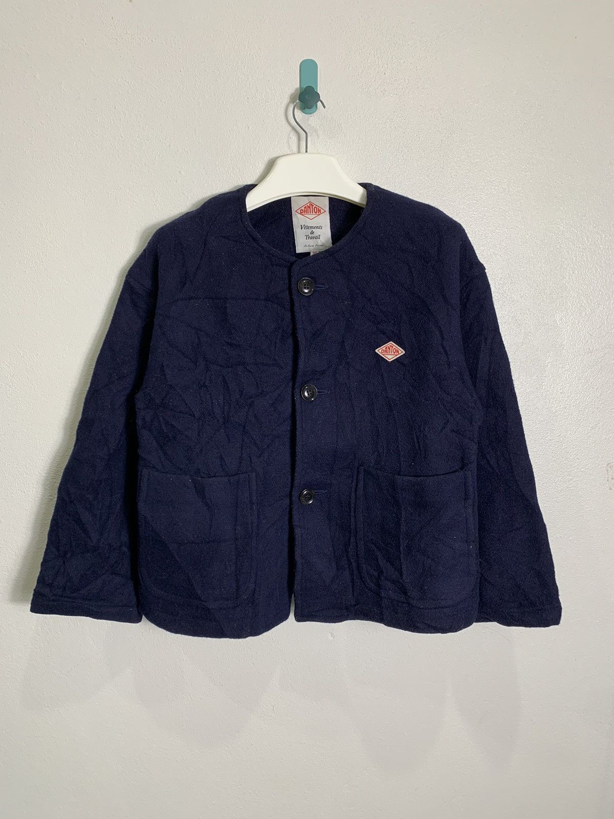 Danton Danton Vetements de travail Cropped button cardigan Size US M / EU 48-50 / 2 - 1 Thumbnail