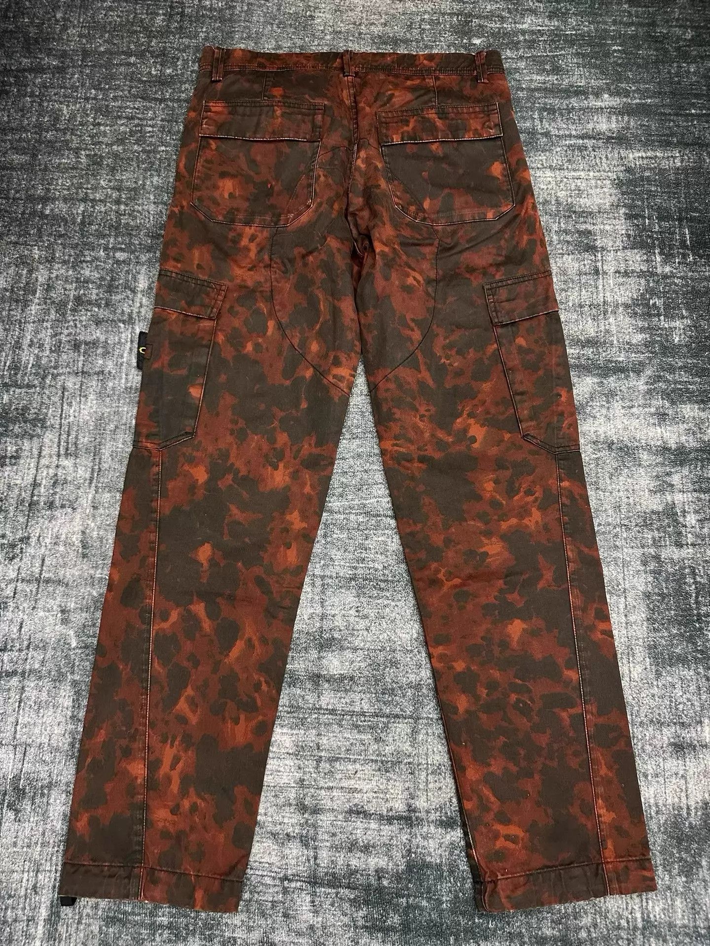 Stone Island Stone Island Flame Lava 2-Pocket Cargo Pants W29 Size US 29 - 2 Thumbnail