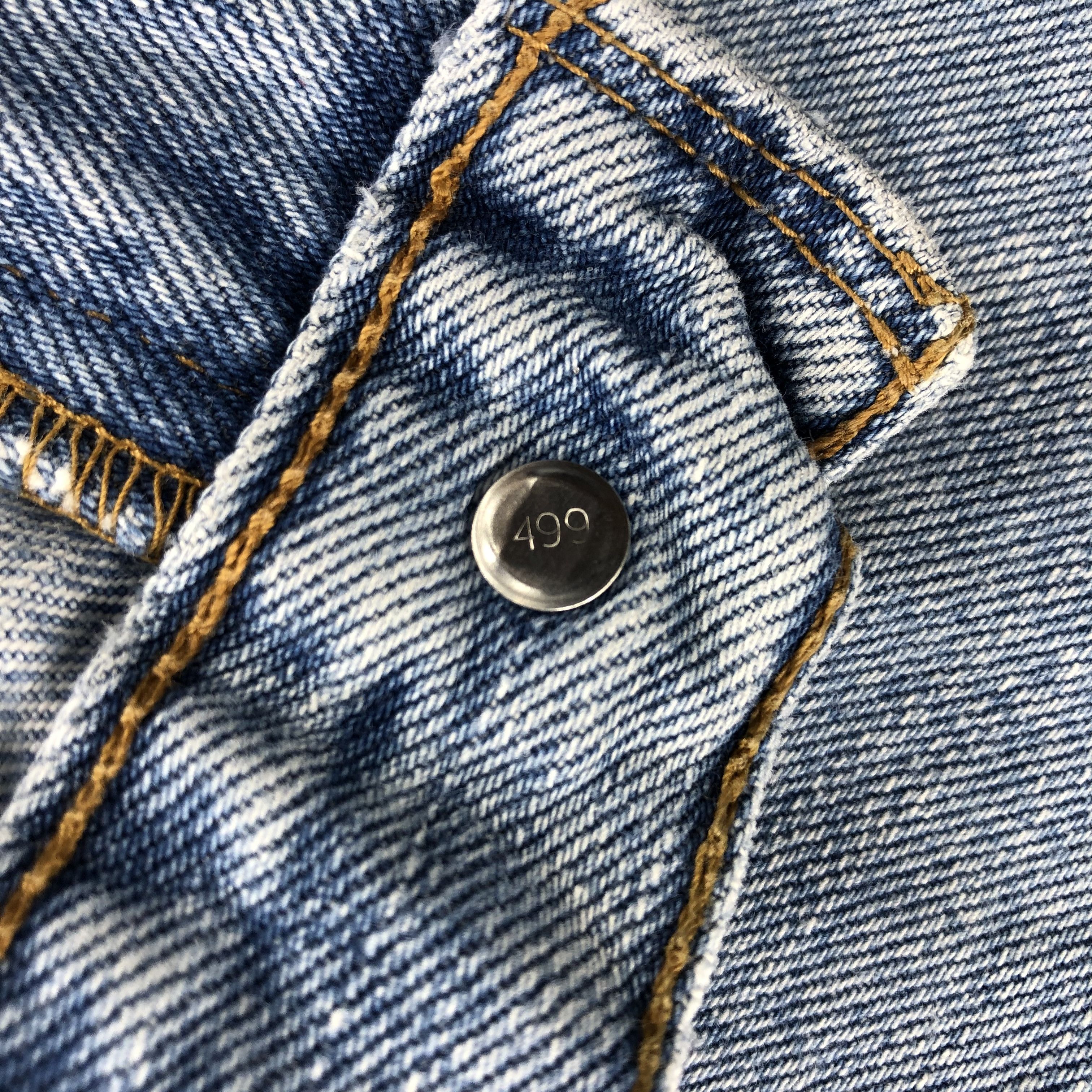 Levi's Vintage Light Wash Levis 505 Jeans-J2140 Size US 33 - 10 Thumbnail
