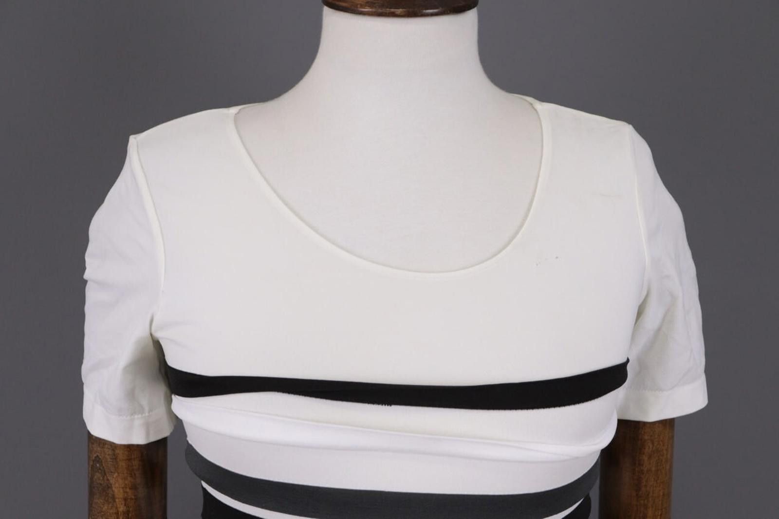 Wolford Wolford Velvet Mix Multicolor Stretch Top Shirt Size XS Size XS / US 0-2 / IT 36-38 - 2 Thumbnail