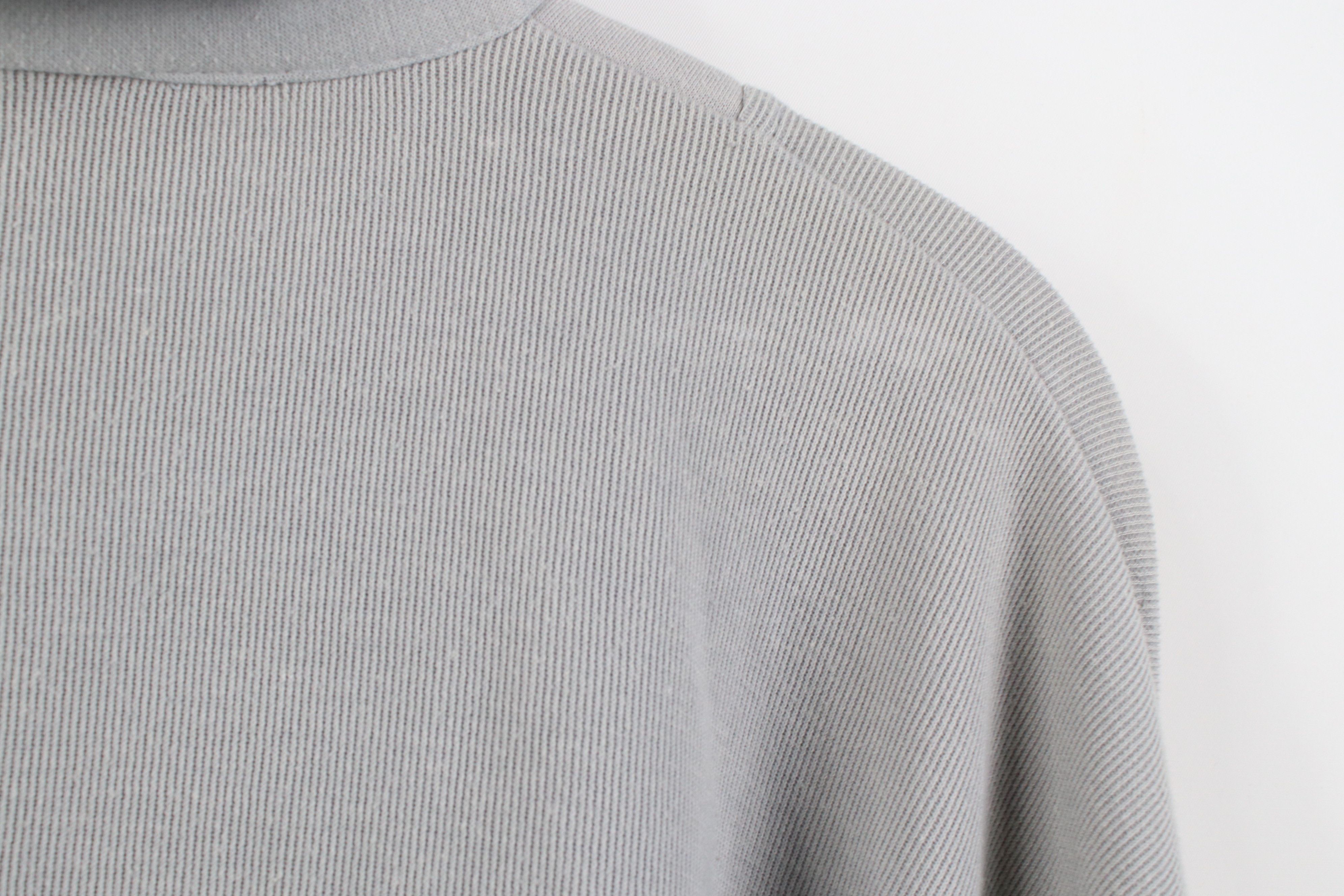 Vintage Vintage 90s Streetwear Ribbed Knit Collared Pullover Sweater Size US L / EU 52-54 / 3 - 12 Thumbnail