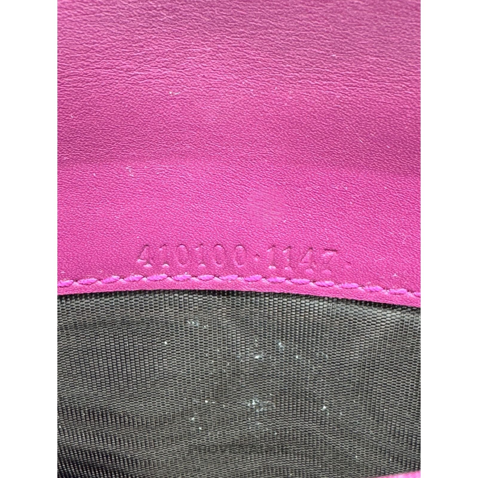 Gucci 🔴 Gucci Snap Long Wallet - GG Supreme Red Pink Size ONE SIZE - 11 Thumbnail