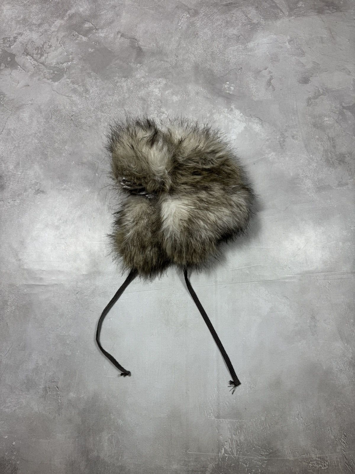 If Six Was Nine Vintage Y2k Japan Style Fur Faux Ushanka Hat Size ONE SIZE - 1 Thumbnail