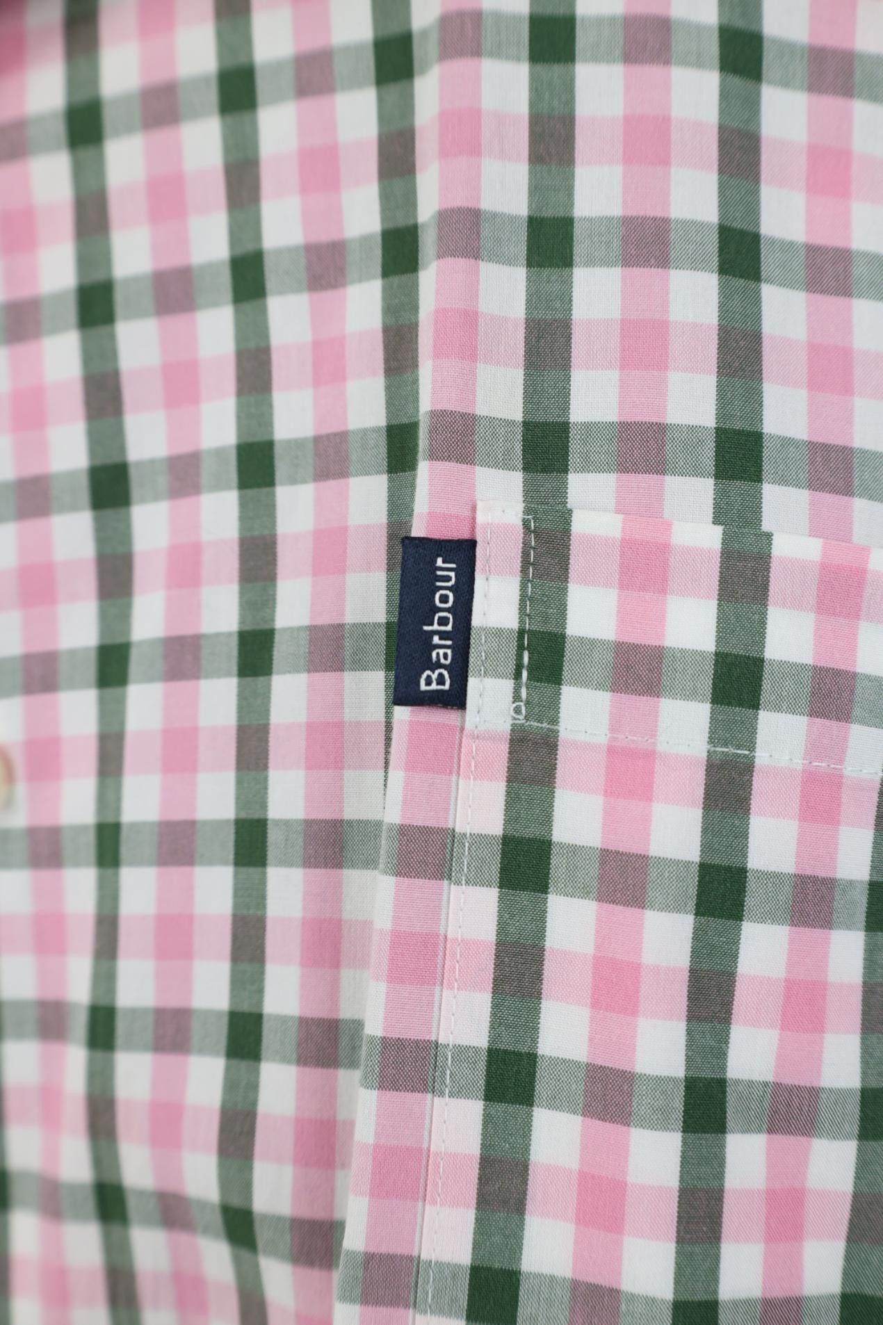 Barbour Barbour Spell Out Collared Button Down Shirt Plaid Cotton Size US XXL / EU 58 / 5 - 4 Thumbnail