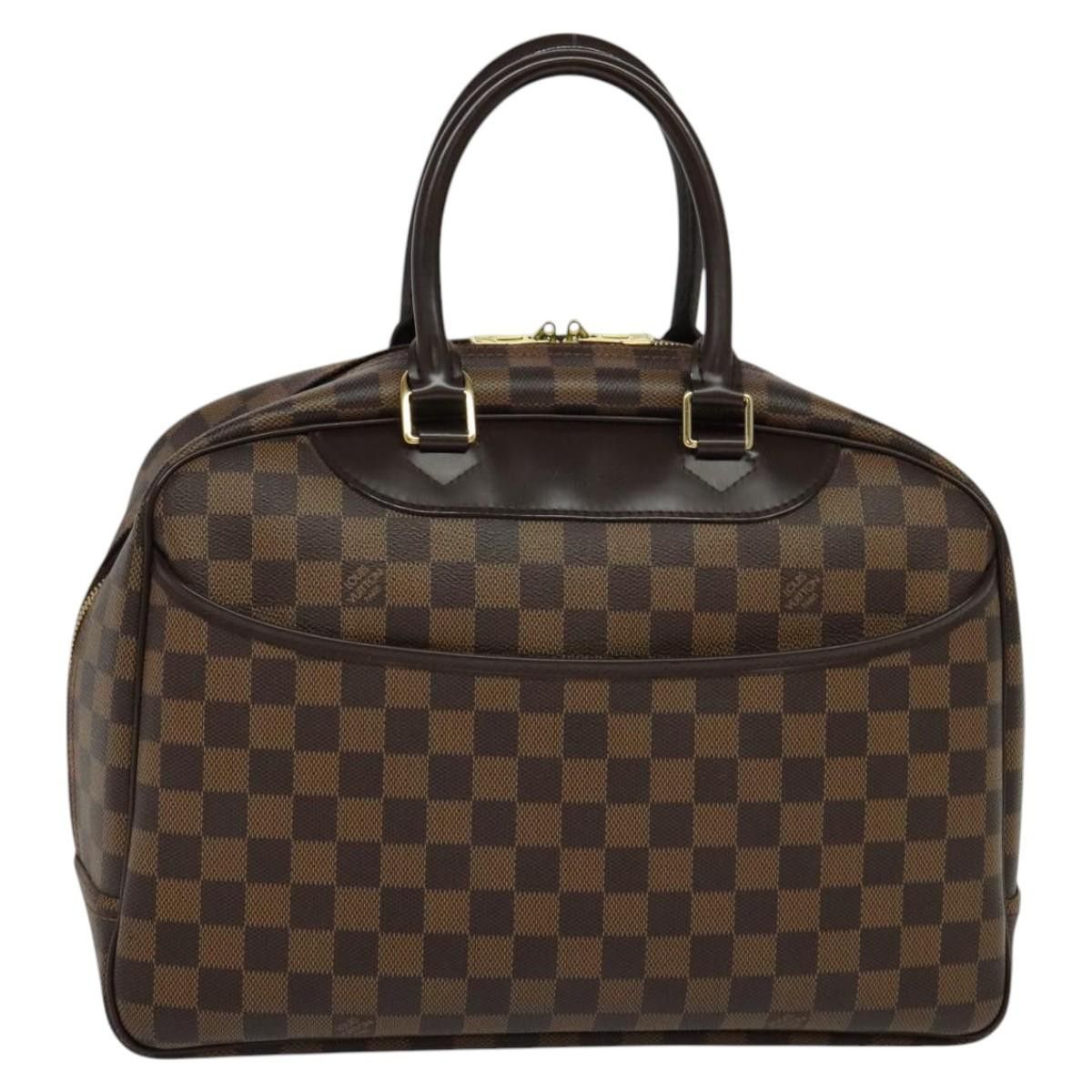 Louis Vuitton Deauville Brown Canvas Handbag (Pre-Owned) Size ONE SIZE - 1 Thumbnail