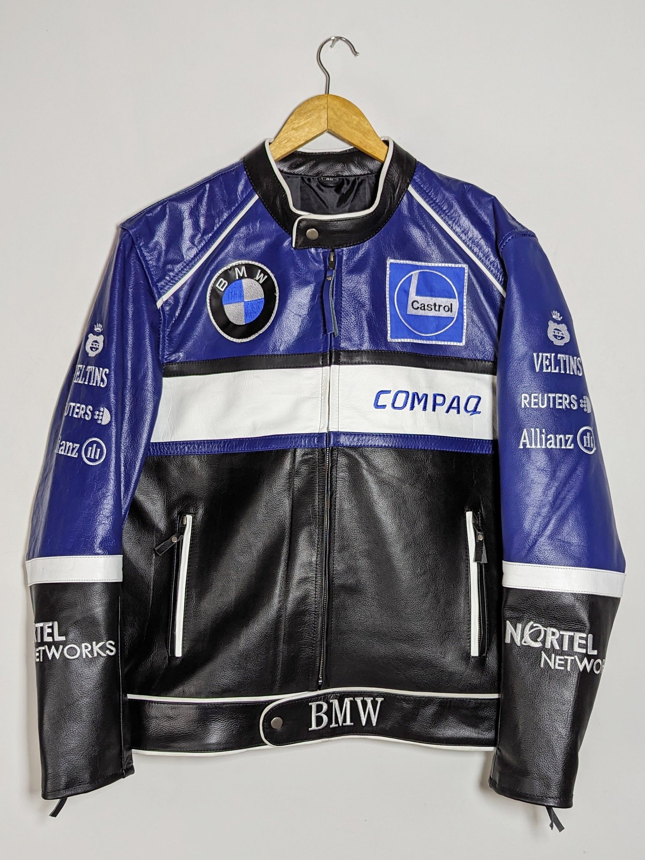 Vintage bmw leather clearance jacket