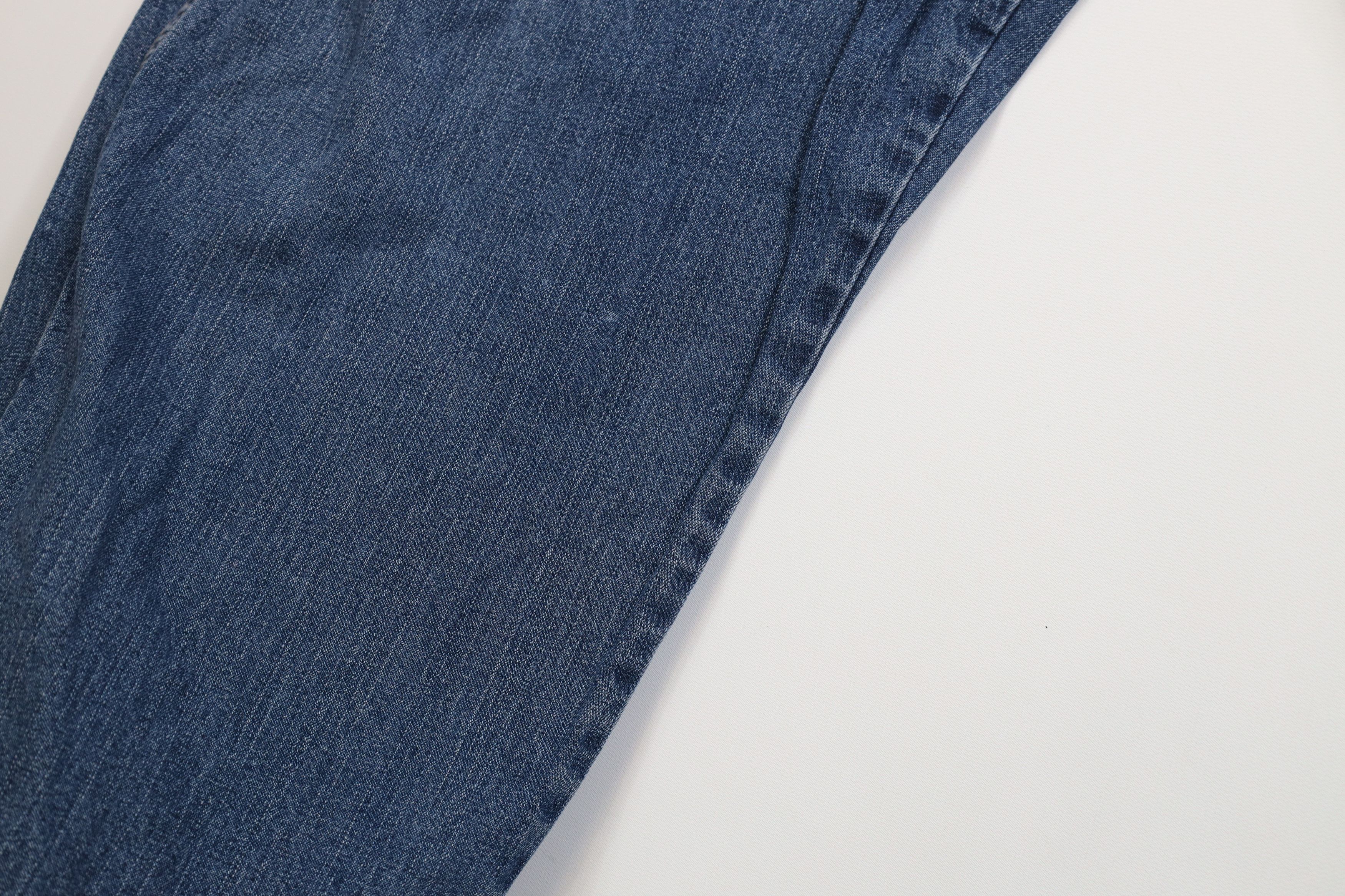 Wrangler Vintage Wrangler Fit Wide Leg Dungaree Cargo Jeans Blue Size US 40 / EU 56 - 6 Thumbnail