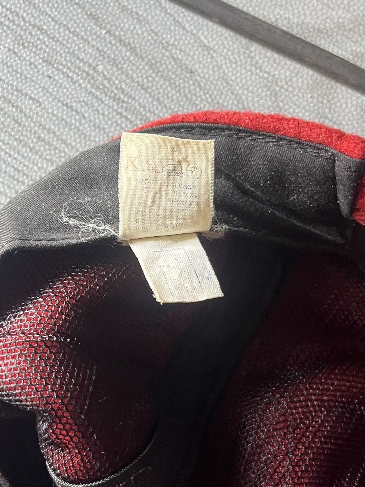 Guess 90s Guess Strap Back Cap Wool Size ONE SIZE - 7 Thumbnail