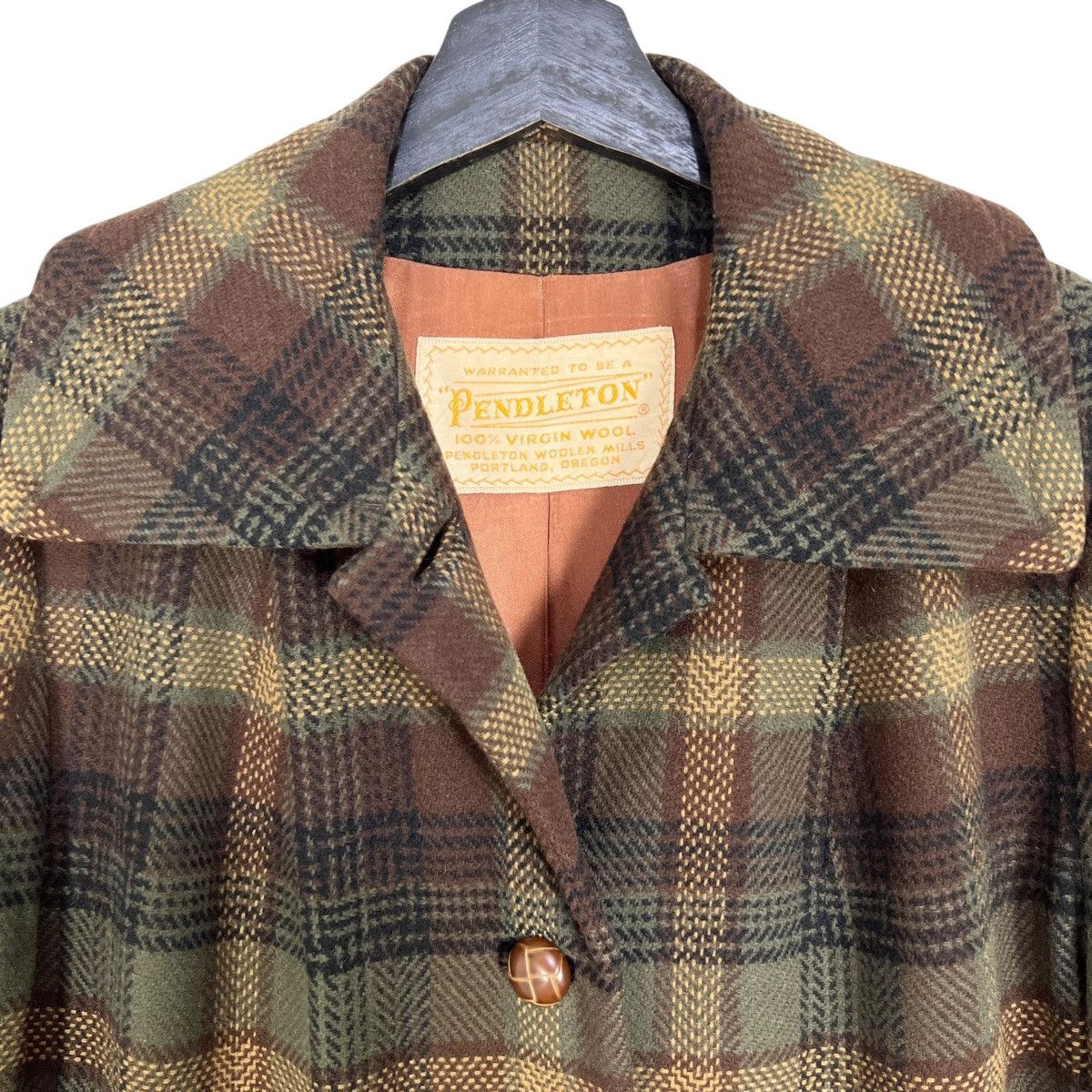 Pendleton Vintage Pendleton Women Checkered Blazer Jacket Size M / US 6-8 / IT 42-44 - 5 Thumbnail