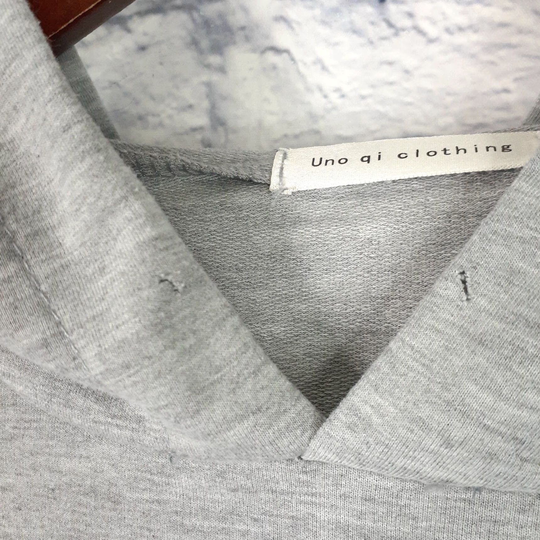 Vintage VINTAGE Uno Qi My Rabbit Hoodie With Bunny Ears Fits Small Gray Sweatshirt Women S Hoodies Pullover Long Sleeve Size S Boys Mens Girls 0 Size S / US 4 / IT 40 - 4 Thumbnail