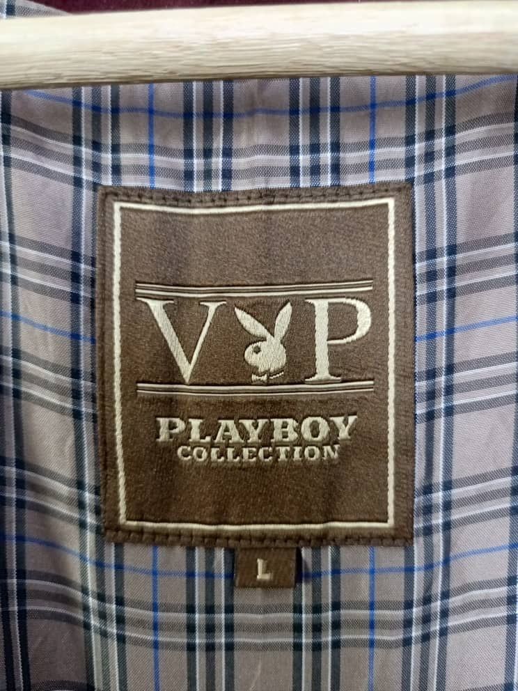 Designer × Playboy × Vintage Vintage Playboy X Leather Jacket Size US L / EU 52-54 / 3 - 9 Thumbnail