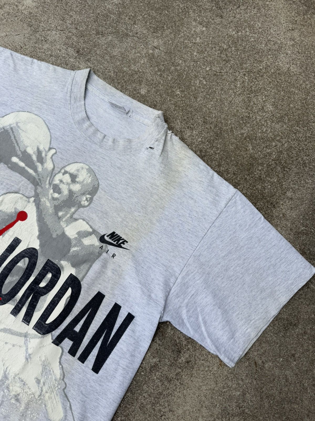Nike × Vintage Vtg 90’s Jordan Nike Hare Bugs Bunny Graphic T-shirt Men’s L Size US L / EU 52-54 / 3 - 4 Thumbnail