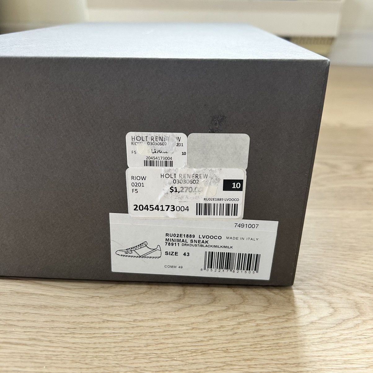 Rick Owens Rick Owens Concordian Sneaker Size US 10 / EU 43 - 10 Thumbnail