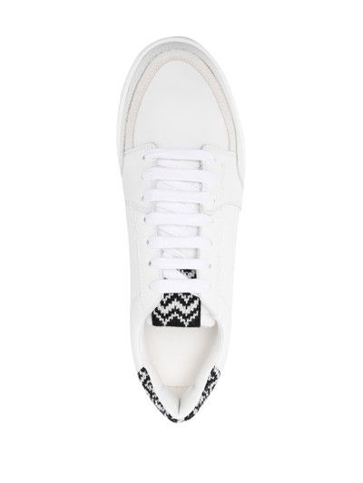 Missoni o1y0225 Low-Top Sneakers in White/Black Size US 7 / EU 40 - 3 Thumbnail