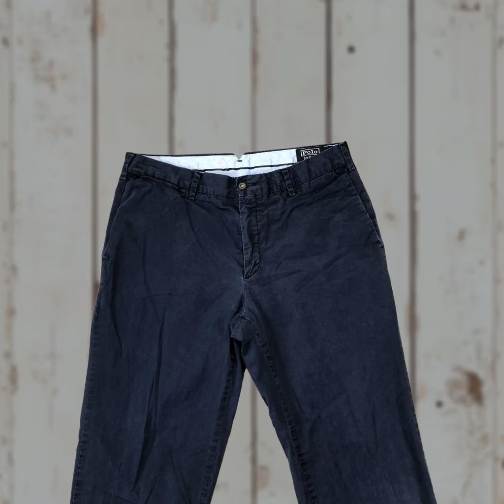 Polo Ralph Lauren Polo by Ralph Lauren Pants Mens 33x32 Blue Chino Classic Fit Straight Leg Casual Pants Size US XS / EU 42 / 0 - 1 Thumbnail