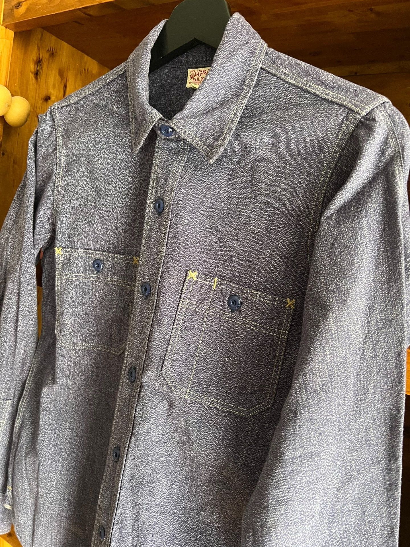Freewheelers Freewheelers Indigo Selvedge Work Shirt Size US M / EU 48-50 / 2 - 4 Thumbnail