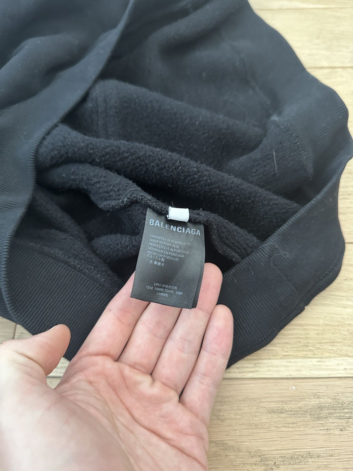 Balenciaga Balenciaga AW18 Speed Hunters Hoodie Size US S / EU 44-46 / 1 - 7 Thumbnail