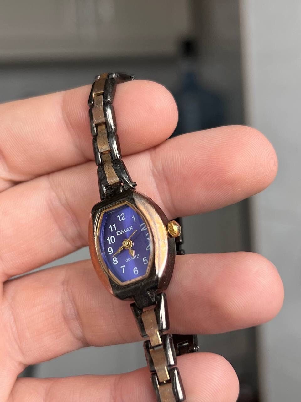 Japanese Brand × Vintage Vintage Japanese style futuristic Watch Omax Blue Japan 00s Size ONE SIZE - 3 Thumbnail