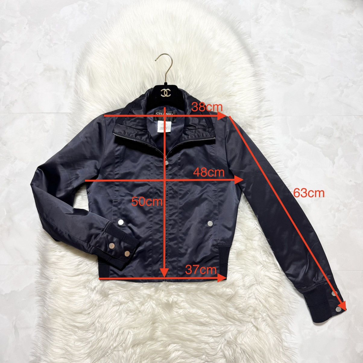 Chanel Recent Model Chanel Nylon Blouson Bomber Jacket Size XS / US 0-2 / IT 36-38 - 4 Thumbnail