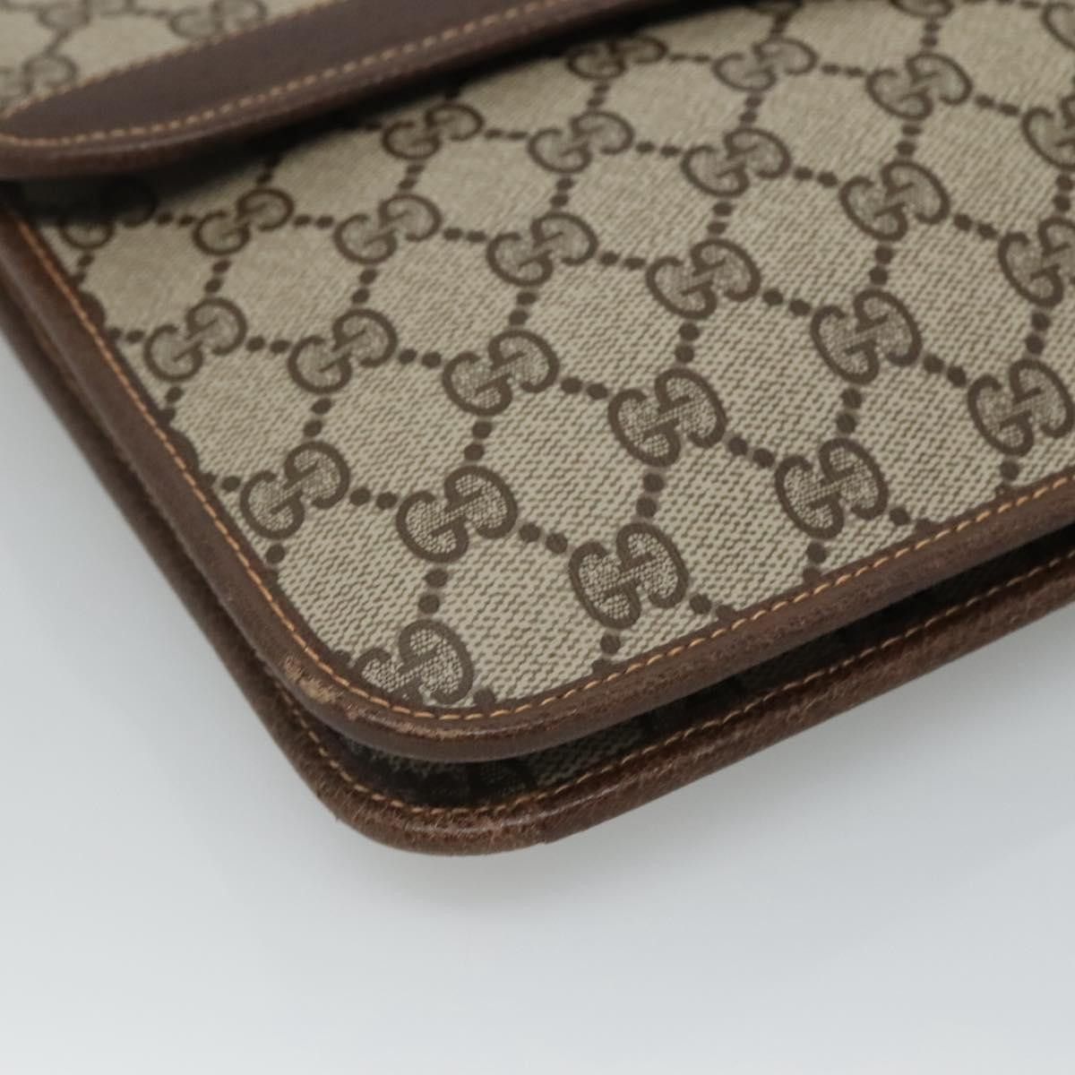 Gucci GUCCI GG Supreme Shoulder Bag Pvc Beige 004 904 004 904 Size ONE SIZE - 11 Thumbnail