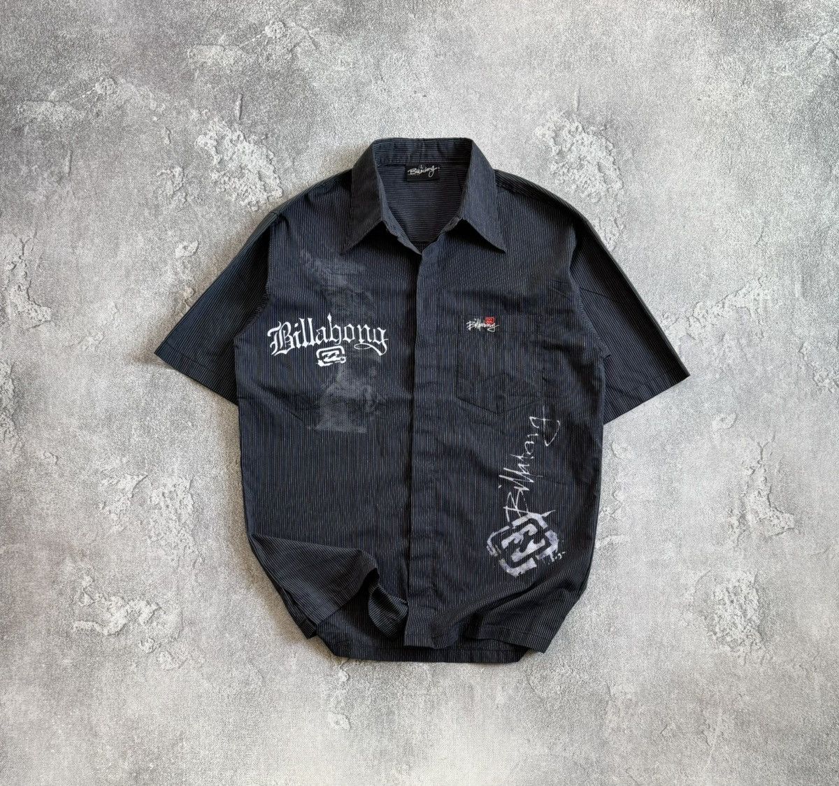 Billabong Billabong L/size vintage retro shirts short sleeve polo tee Size US L / EU 52-54 / 3 - 1 Thumbnail
