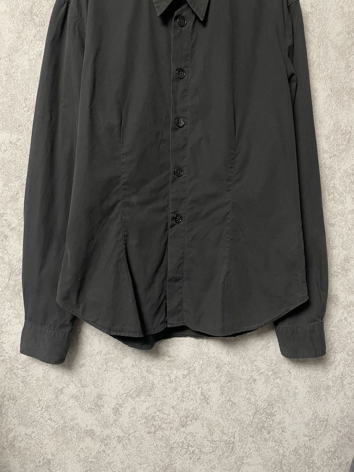 Dolce & Gabbana Vintage Dolce Gabbana D&G Black Slim Fit Long Sleeve Shirt Size US L / EU 52-54 / 3 - 4 Thumbnail
