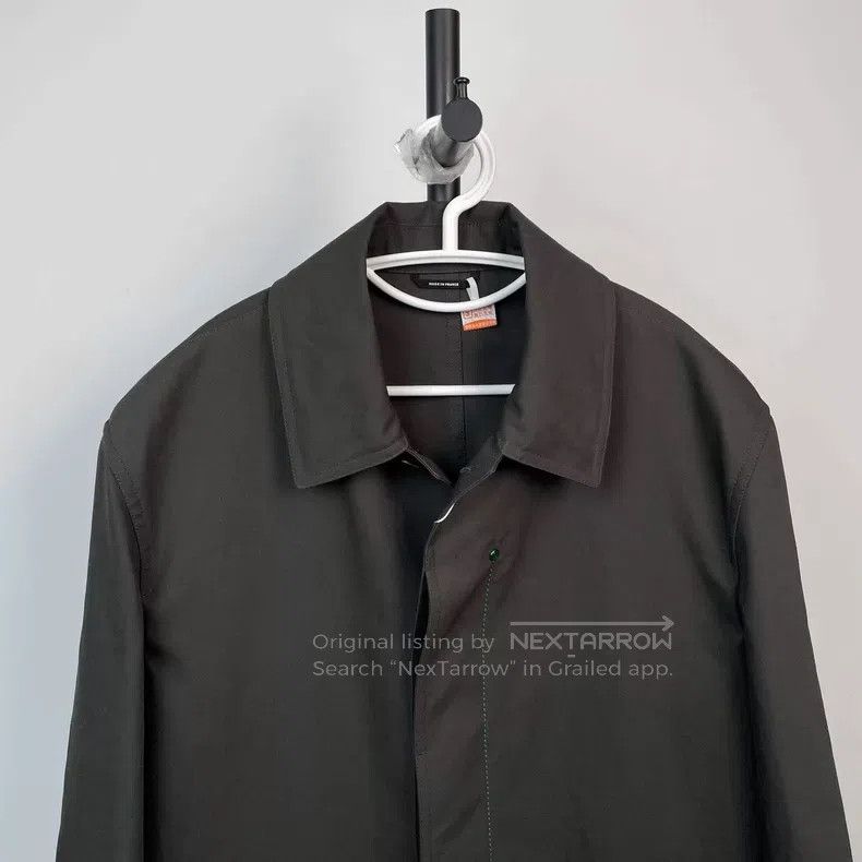 Hermes Hermes Men's Graphite Grey Long Trench Coat Size US M / EU 48-50 / 2 - 3 Thumbnail