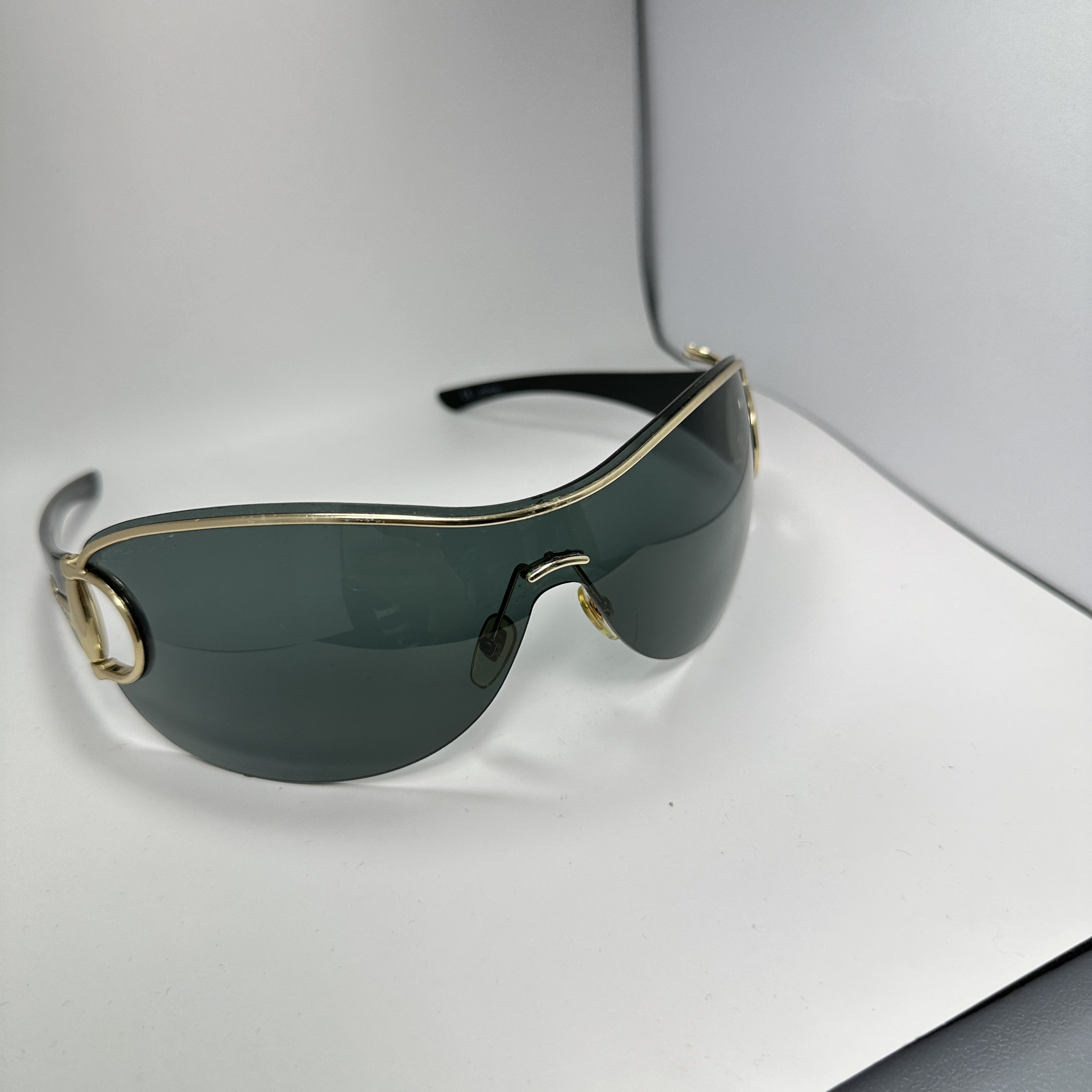 Gucci Vintage Avant Garde Gucci Mask Sunglasses 00s Size ONE SIZE - 5 Thumbnail
