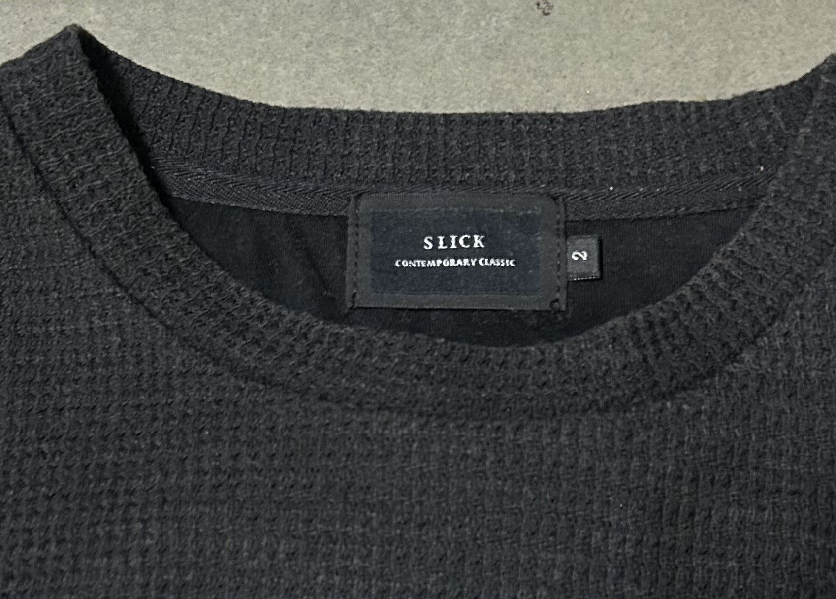 Japanese Brand × Slick Slick Contemporary classic plain long sleeve shirt Size US M / EU 48-50 / 2 - 4 Thumbnail