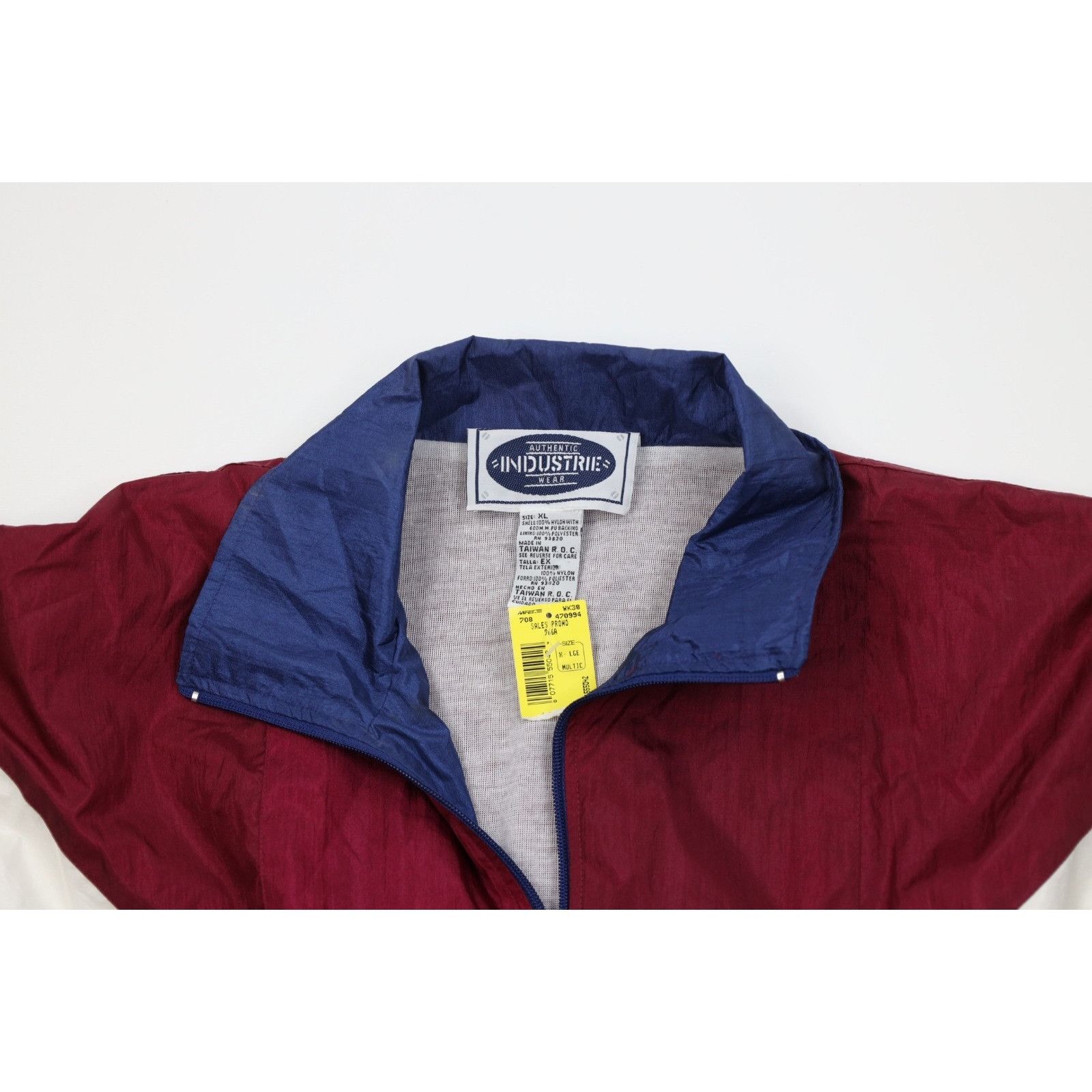 Vintage Deadstock Vintage 90s Streetwear Windbreaker Track Suit Size US XL / EU 56 / 4 - 3 Thumbnail