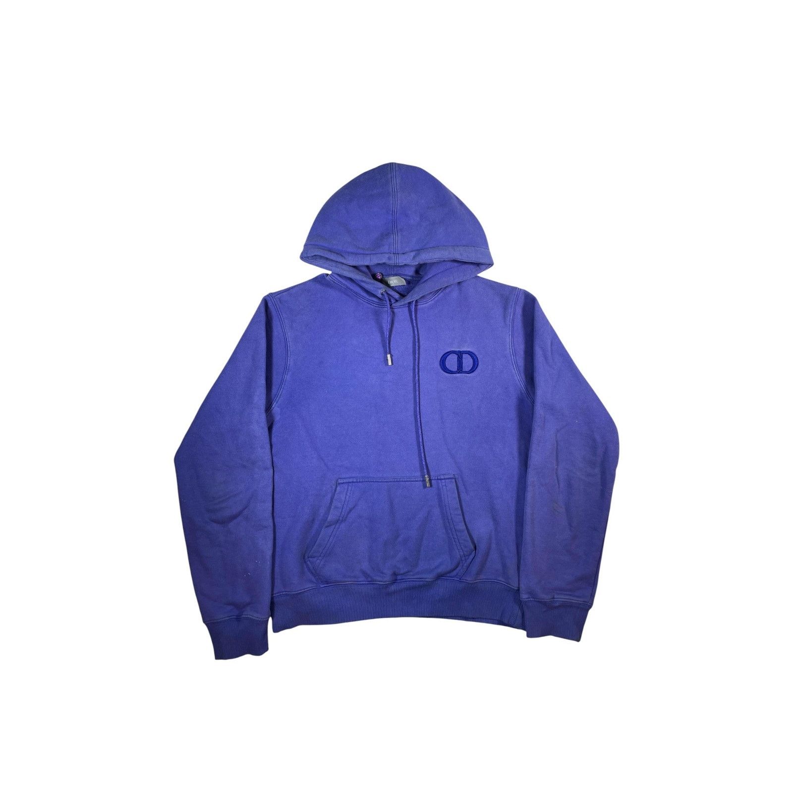 Dior Dior CD Logo Blue Hoodie Size US S / EU 44-46 / 1 - 1 Thumbnail