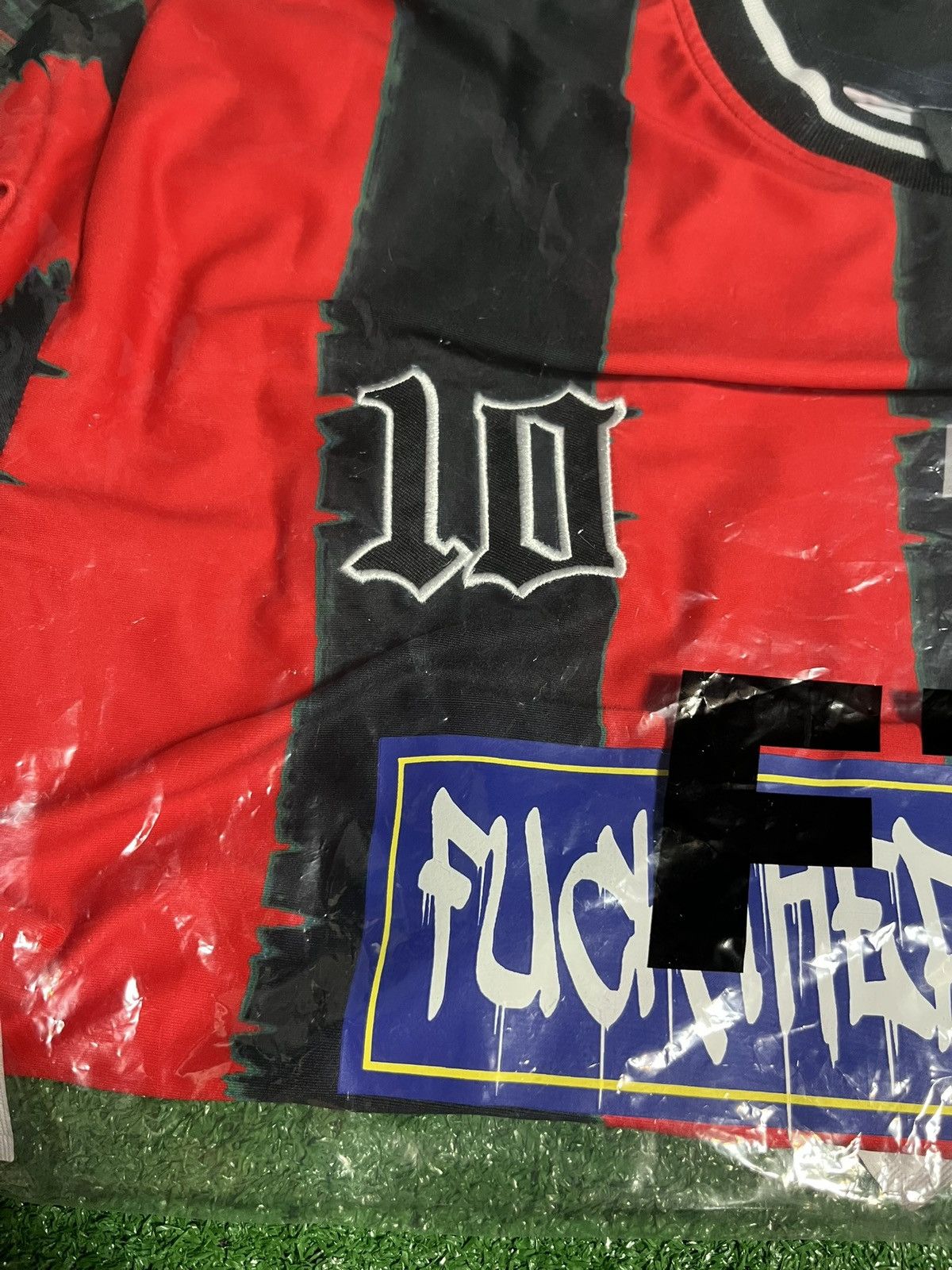 Fuck The Population BLURRED VISION SOCCER JERSEY Size US XXL / EU 58 / 5 - 3 Thumbnail