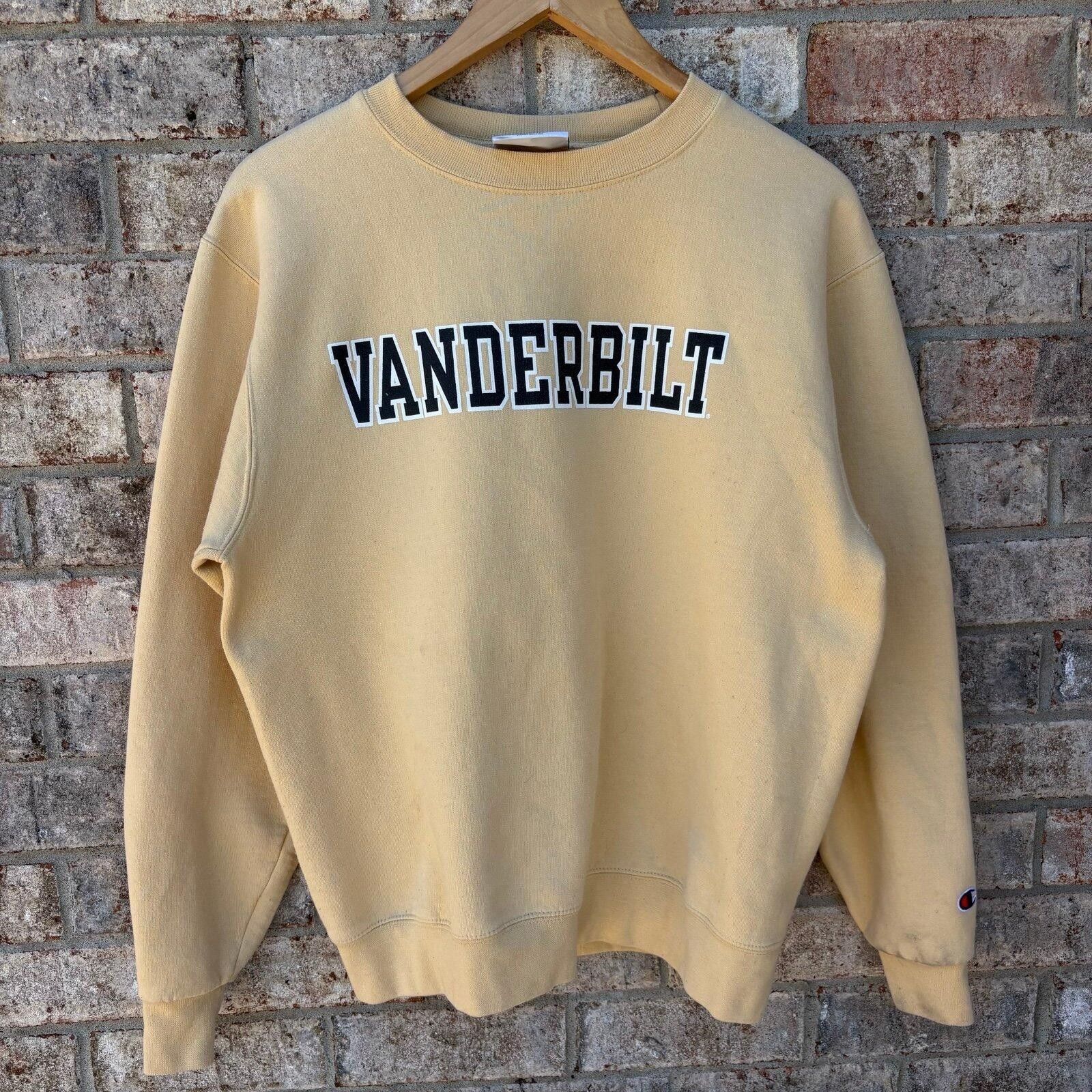 Champion Vintage 90s Vanderbilt sweatshirt Size US M / EU 48-50 / 2 - 1 Thumbnail