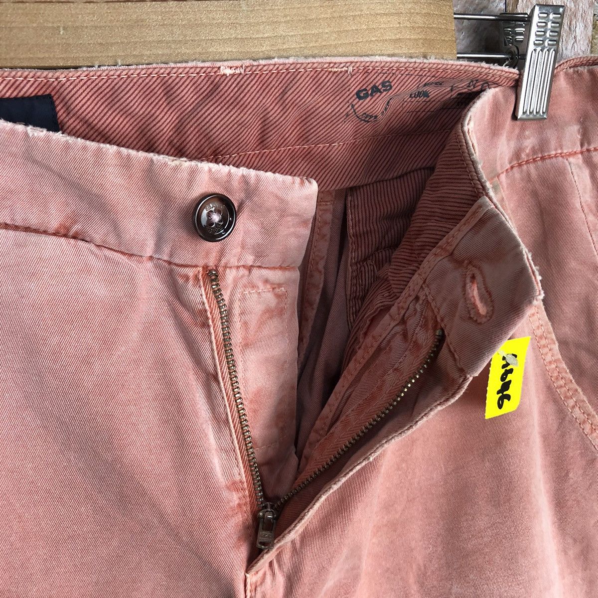 Japanese Brand × Vintage Man Gas Pink vintage Casual cargo Pants #A646 Size US 29 - 11 Thumbnail