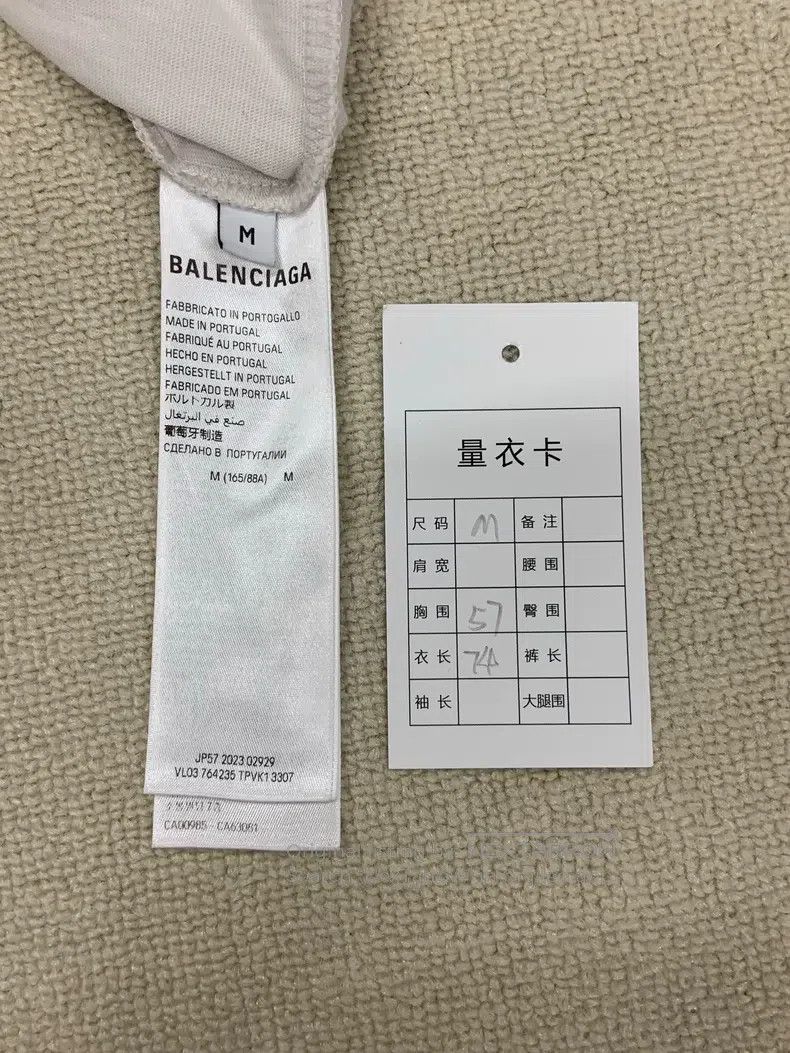 Balenciaga Balenciaga Letter printed round neck short-sleeve T-shirt, Size US M / EU 48-50 / 2 - 4 Thumbnail