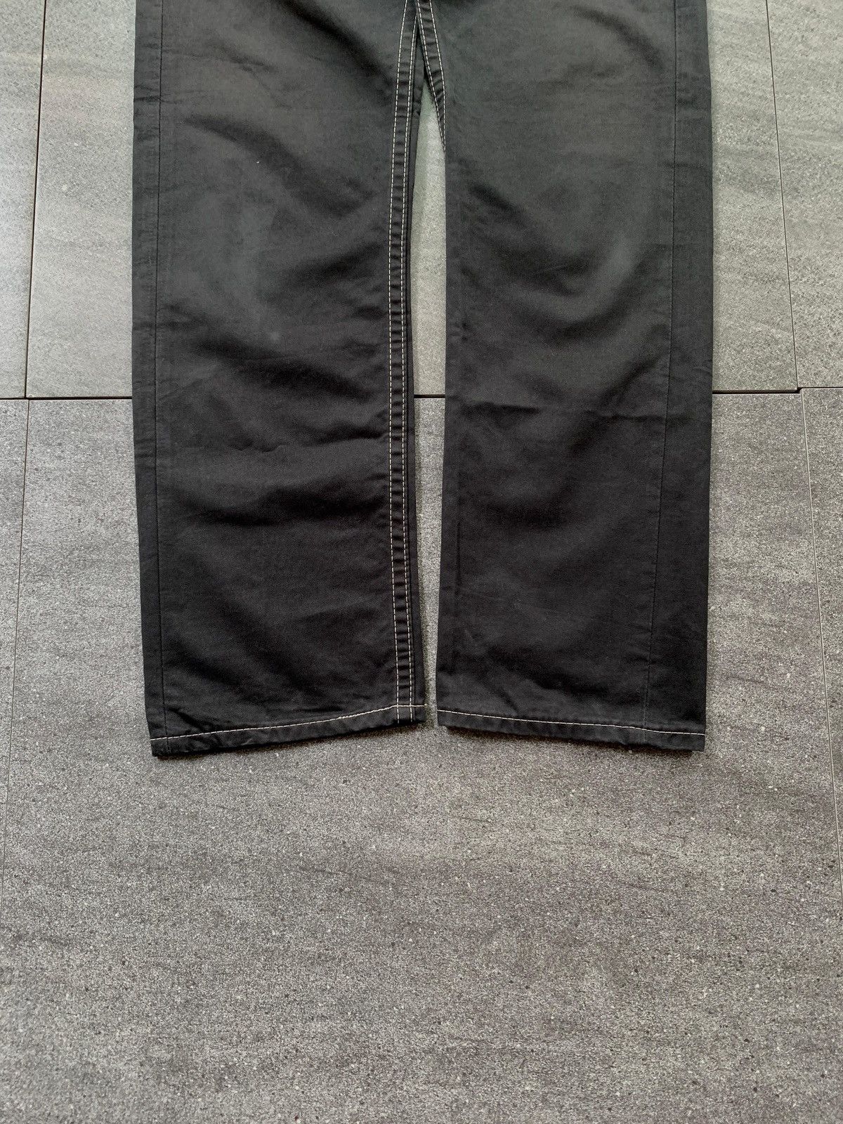 Junya Watanabe × Levi's FREE TAX! Contrast Stitching Straight Denim Jeans Size US 31 - 4 Thumbnail