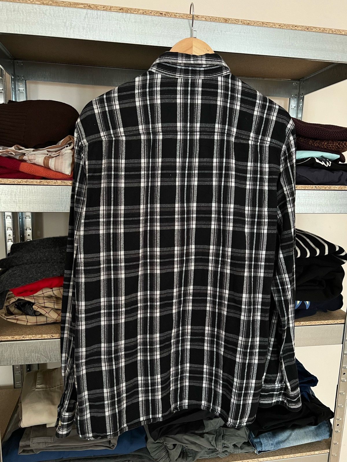 Allsaints × Designer Allsaints Zenith Button Up Shirt L Check Flannel Long Sleeve Size US L / EU 52-54 / 3 - 4 Thumbnail